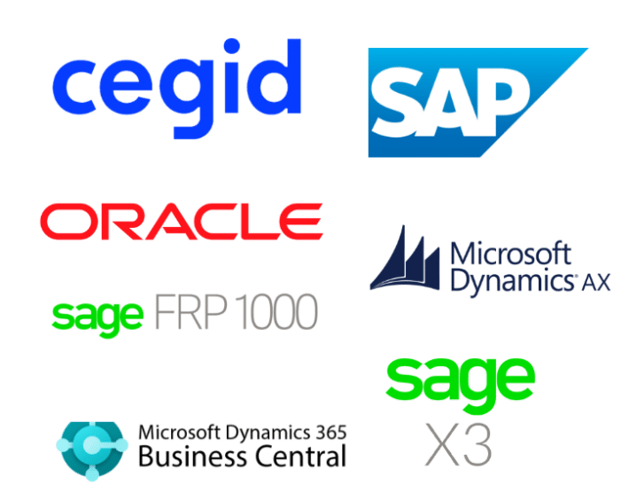 Basware s’intègre nativement à votre logiciel comptable, ERP ou outil de production