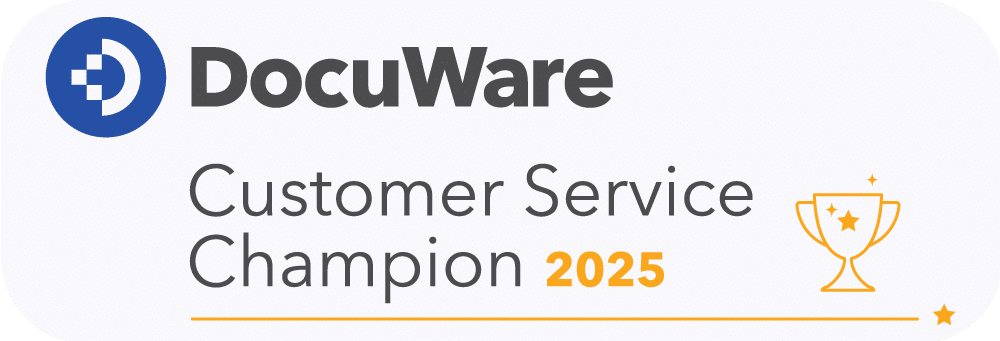 DocuWare Customer Service Champion 2025