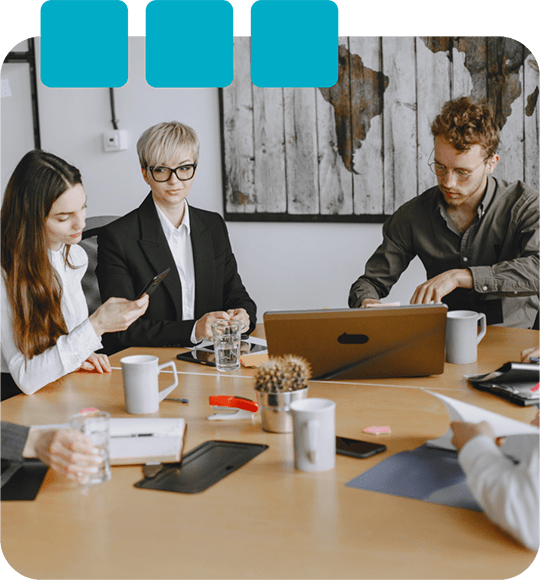 Une rencontre avec nos clients autour d’un projet